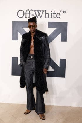 PFW - Off White Photocall Alioune Fall attends the Off-White Womenswear Fall Winter 2026-2027 show as part of Paris Fashion Week (PFW) on March 5, 2026 in Paris, France. Photo by Alexis Jumeau ABACAPRESS.COM Paris France  Copyright: xJumeauxAlexis ABACAx