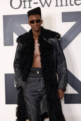 PFW - Off White Photocall Alioune Fall attends the Off-White Womenswear Fall Winter 2026-2027 show as part of Paris Fashion Week (PFW) on March 5, 2026 in Paris, France. Photo by Alexis Jumeau ABACAPRESS.COM Paris France  Copyright: xJumeauxAlexis ABACAx