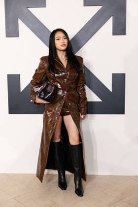 PFW - Off White Photocall Sunisa Suni Lee attends the Off-White Womenswear Fall Winter 2026-2027 show as part of Paris Fashion Week (PFW) on March 5, 2026 in Paris, France. Photo by Alexis Jumeau ABACAPRESS.COM Paris France  Copyright: xJumeauxAlexis ABACAx