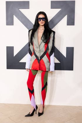 PFW - Off White Photocall Anaa Saber attends the Off-White Womenswear Fall Winter 2026-2027 show as part of Paris Fashion Week (PFW) on March 5, 2026 in Paris, France. Photo by Alexis Jumeau ABACAPRESS.COM Paris France  Copyright: xJumeauxAlexis ABACAx
