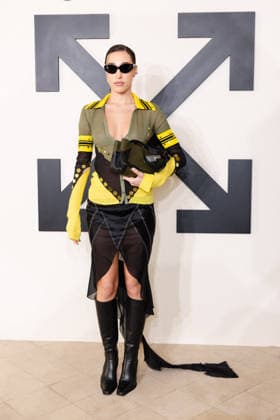 PFW - Off White Photocall Ginevra Mavilla attends the Off-White Womenswear Fall Winter 2026-2027 show as part of Paris Fashion Week (PFW) on March 5, 2026 in Paris, France. Photo by Alexis Jumeau ABACAPRESS.COM Paris France  Copyright: xJumeauxAlexis ABACAx