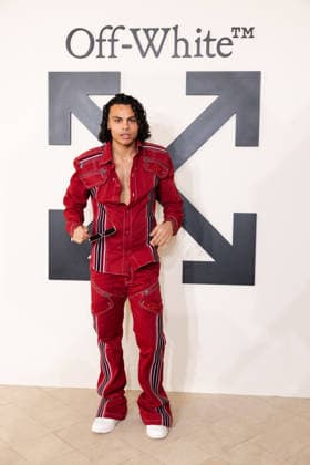 PFW - Off White Photocall Zakari Kunakey attends the Off-White Womenswear Fall Winter 2026-2027 show as part of Paris Fashion Week (PFW) on March 5, 2026 in Paris, France. Photo by Alexis Jumeau ABACAPRESS.COM Paris France  Copyright: xJumeauxAlexis ABACAx