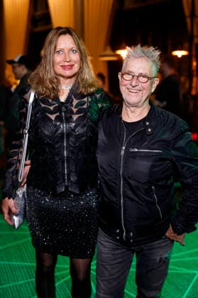 Actor Martin Semmelrogge with his wife Regine Prause at the premiere of season 3 of the Amazon Prime Video reality show The 50 at Cinedom Cologne, 05 03 2026 NRW Germany Copyright: xChristophxHardtx