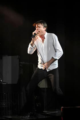STOCKHOLM, SWEDEN 20260305 The British band Suede, with singer Brett Anderson, plays in concert at Banan Kompaniet in Stockholm, Sweden March 5, 2026 STOCKHOLM SWEDEN x10060x  Copyright: xHenrikxMontgomery TTx SUEDE LIVE jfAV5y15AkY
