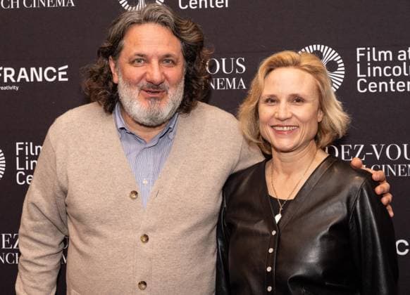 March 5, 2026, Bronx, New York, USA: Olivier Delbosc and Daniela Elstner attend opening night of Rendez-Vous With French Cinema at Walter Reade Theater of Lincoln Center in New York, NY on March 5, 2026. Bronx USA - ZUMAr339 20260305_znp_r339_035 Copyright: xLevxRadinx