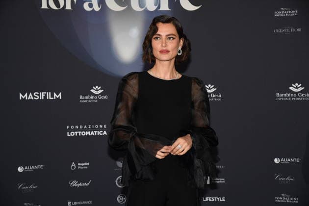 Rome, Sistine Corridors of Santo Spirito in Sassia, Evening Event Together For a Cure , In the photo: Catrinel Marlon  Copyright: xVincenzoxLandix xipa-agency.netx xVincenzoxLandix IPA_Agency_IPA72437764
