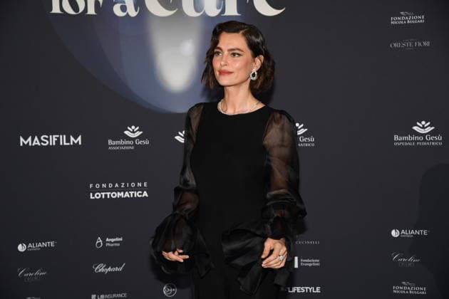Rome, Sistine Corridors of Santo Spirito in Sassia, Evening Event Together For a Cure , In the photo: Catrinel Marlon  Copyright: xVincenzoxLandix xipa-agency.netx xVincenzoxLandix IPA_Agency_IPA72437770