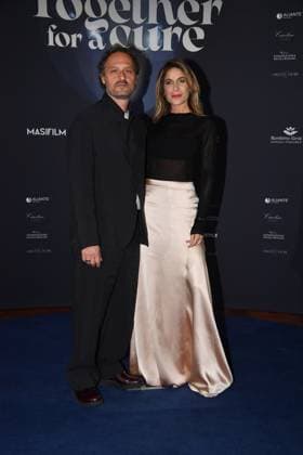 Rome, Sistine Corridors of Santo Spirito in Sassia Evening Event Together For a Cure , In the photo: Fabio Troiano Eleonora Pedron  Copyright: xVincenzoxLandix xipa-agency.netx xVincenzoxLandix IPA_Agency_IPA72437845