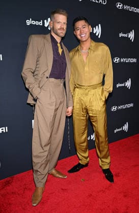 37th Annual GLAAD Media Awards Scott Hoying and Mark Hoying arriving to the 37th Annual GLAAD Media Awards held at the Beverly Hilton Hotel on March 5, 2026 in Beverly Hills, Ca. Beverly Hills Beverly Hilton Hotel California USA Copyright: xLisaxOConnor xAFF-USA.COMx