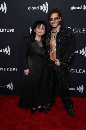 37th Annual GLAAD Media Awards guest and Frankie Grande at the 37th Annual GLAAD (Gay and Lesbian Alliance Against Defamation) Media Awards held at The Beverly Hilton Hotel on March 5, 2026 in Beverly Hills, Los Angeles, California, United States., Credit:Xavier Collin Avalon USA, California, Los Angeles  Copyright: xXavierxCollinx xAvalonx 1080404585