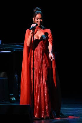 WEST PALM BEACH, FL - MARCH 05: Nicole Scherzinger performs during The 2026 Kravis Center Gala at The Raymond F. Kravis Center for the Performing Arts on March 5, 2026 in West Palm Beach Florida. Copyright: xmpi04x