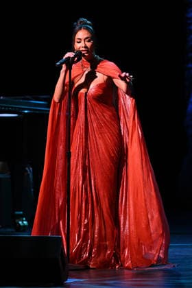 WEST PALM BEACH, FL - MARCH 05: Nicole Scherzinger performs during The 2026 Kravis Center Gala at The Raymond F. Kravis Center for the Performing Arts on March 5, 2026 in West Palm Beach Florida. Copyright: xmpi04x