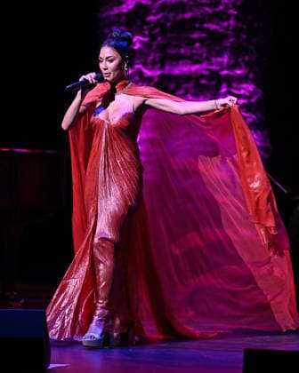WEST PALM BEACH, FL - MARCH 05: Nicole Scherzinger performs during The 2026 Kravis Center Gala at The Raymond F. Kravis Center for the Performing Arts on March 5, 2026 in West Palm Beach Florida. Copyright: xmpi04x