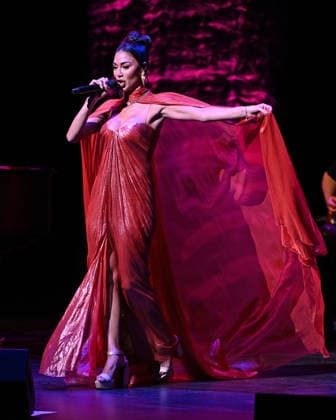 WEST PALM BEACH, FL - MARCH 05: Nicole Scherzinger performs during The 2026 Kravis Center Gala at The Raymond F. Kravis Center for the Performing Arts on March 5, 2026 in West Palm Beach Florida. Copyright: xmpi04x