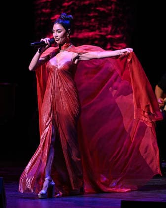 WEST PALM BEACH, FL - MARCH 05: Nicole Scherzinger performs during The 2026 Kravis Center Gala at The Raymond F. Kravis Center for the Performing Arts on March 5, 2026 in West Palm Beach Florida. Copyright: xmpi04x