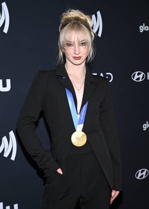 37th Annual GLAAD Media Awards Amber Glenn arriving to the 37th Annual GLAAD Media Awards held at the Beverly Hilton Hotel on March 5, 2026 in Beverly Hills, Ca. Beverly Hills Beverly Hilton Hotel California USA Copyright: xLISAxOConnor xAFF-USA.COMx