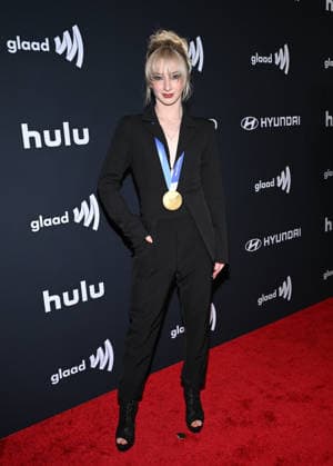 37th Annual GLAAD Media Awards Amber Glenn arriving to the 37th Annual GLAAD Media Awards held at the Beverly Hilton Hotel on March 5, 2026 in Beverly Hills, Ca. Beverly Hills Beverly Hilton Hotel California USA Copyright: xLISAxOConnor xAFF-USA.COMx