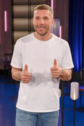 Lukas Podolski at the recording of the WDR talk show Kölner Treff in WDR Studio BS 3 Cologne, 05 03 2026 Foto:xW.xRanderathx xFuturexImagex koelner_treff0503_6316