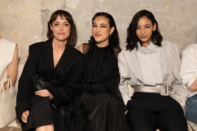 PFW - Icicle Front Row Vimala Pons, Camelia Jordana and Nadia Melliti attend the Icicle Womenswear Fall Winter 2026-2027 show as part of Paris Fashion Week on March 05, 2026 in Paris, France. Photo by Laurent Zabulon ABACAPRESS.COM Paris France  Copyright: xZabulonxLaurent ABACAx