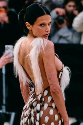 Paris Fashion Week - Women F W 26-27 Schiaparelli Fashion Show Arrivals Paris, France Valentina Zenere Paris Fashion Week - Women F W 26-27 Schiaparelli Fashion Show Arrivals Paris, France 5th March 2026 SGPItalia id 134576_004 * Not Exclusive  Copyright: xLorenzoxCremonax