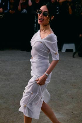 Paris Fashion Week - Women F W 26-27 Schiaparelli Fashion Show Arrivals Paris, France Heart Evangelista Paris Fashion Week - Women F W 26-27 Schiaparelli Fashion Show Arrivals Paris, France 5th March 2026 SGPItalia id 134576_004 * Not Exclusive  Copyright: xLorenzoxCremonax