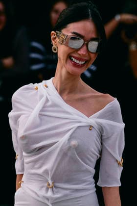 Paris Fashion Week - Women F W 26-27 Schiaparelli Fashion Show Arrivals Paris, France Heart Evangelista Paris Fashion Week - Women F W 26-27 Schiaparelli Fashion Show Arrivals Paris, France 5th March 2026 SGPItalia id 134576_004 * Not Exclusive  Copyright: xLorenzoxCremonax