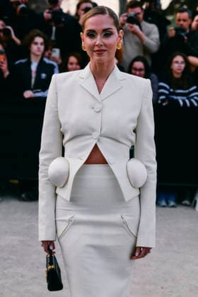 Paris Fashion Week - Women F W 26-27 Schiaparelli Fashion Show Arrivals Paris, France Chiara Ferragni Paris Fashion Week - Women F W 26-27 Schiaparelli Fashion Show Arrivals Paris, France 5th March 2026 SGPItalia id 134576_004 * Not Exclusive  Copyright: xLorenzoxCremonax
