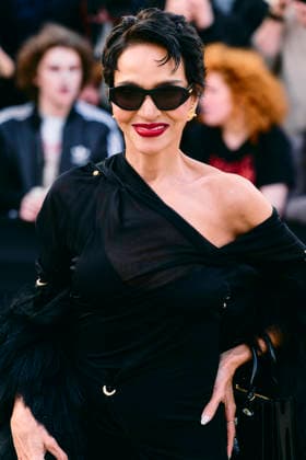 Paris Fashion Week - Women F W 26-27 Schiaparelli Fashion Show Arrivals Paris, France Farida Khelfa Paris Fashion Week - Women F W 26-27 Schiaparelli Fashion Show Arrivals Paris, France 5th March 2026 SGPItalia id 134576_004 * Not Exclusive  Copyright: xLorenzoxCremonax
