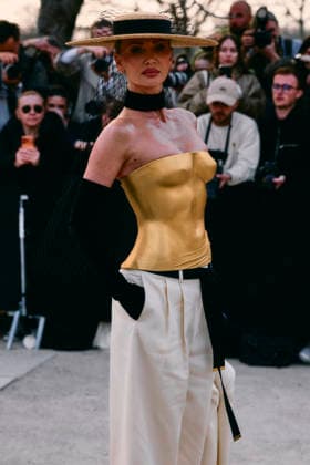 Paris Fashion Week - Women F W 26-27 Schiaparelli Fashion Show Arrivals Paris, France Tatiana Korsakova Paris Fashion Week - Women F W 26-27 Schiaparelli Fashion Show Arrivals Paris, France 5th March 2026 SGPItalia id 134576_004 * Not Exclusive  Copyright: xLorenzoxCremonax
