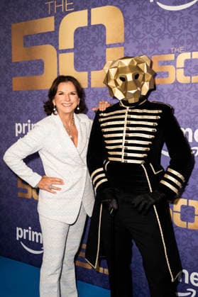 Claudia Obert at the season 3 premiere of the Amazon Prime Video reality show The 50 at Cinedom Cologne, 05 03 2026 Foto:xT.xNgox xFuturexImagex the50_6323
