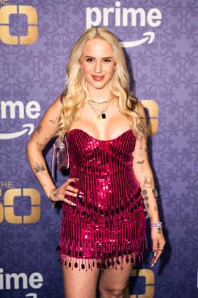 Gina Beckmann at the season 3 premiere of the Amazon Prime Video reality show The 50 at Cinedom Cologne, 05 03 2026 Foto:xT.xNgox xFuturexImagex the50_6328