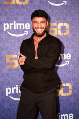Umut Tekin at the season 3 premiere of the Amazon Prime Video reality show The 50 at Cinedom Cologne, 05 03 2026 Foto:xT.xNgox xFuturexImagex the50_6330
