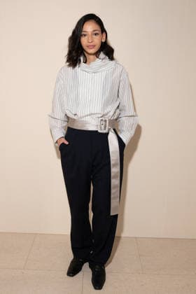 PFW - Icicle Photocall Nadia Melliti attends the Icicle Womenswear Fall Winter 2026-2027 show as part of Paris Fashion Week on March 05, 2026 in Paris, France. Photo by Laurent Zabulon ABACAPRESS.COM Paris France  Copyright: xZabulonxLaurent ABACAx