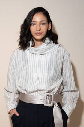 PFW - Icicle Photocall Nadia Melliti attends the Icicle Womenswear Fall Winter 2026-2027 show as part of Paris Fashion Week on March 05, 2026 in Paris, France. Photo by Laurent Zabulon ABACAPRESS.COM Paris France  Copyright: xZabulonxLaurent ABACAx