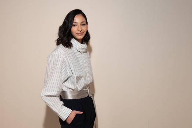 PFW - Icicle Photocall Nadia Melliti attends the Icicle Womenswear Fall Winter 2026-2027 show as part of Paris Fashion Week on March 05, 2026 in Paris, France. Photo by Laurent Zabulon ABACAPRESS.COM Paris France  Copyright: xZabulonxLaurent ABACAx