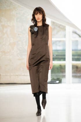 PFW - Icicle Runway A model walks the runway during the Icicle Womenswear Fall Winter 2026-2027 show as part of Paris Fashion Week on March 05, 2026 in Paris, France. Photo by Laurent Zabulon ABACAPRESS.COM Paris France  Copyright: xZabulonxLaurent ABACAx