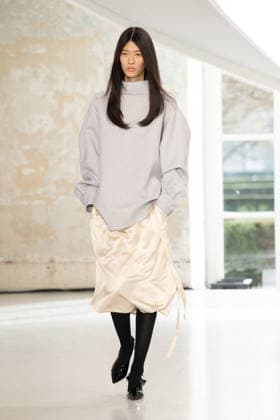 PFW - Icicle Runway A model walks the runway during the Icicle Womenswear Fall Winter 2026-2027 show as part of Paris Fashion Week on March 05, 2026 in Paris, France. Photo by Laurent Zabulon ABACAPRESS.COM Paris France  Copyright: xZabulonxLaurent ABACAx