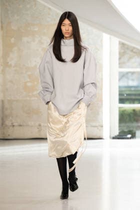 PFW - Icicle Runway A model walks the runway during the Icicle Womenswear Fall Winter 2026-2027 show as part of Paris Fashion Week on March 05, 2026 in Paris, France. Photo by Laurent Zabulon ABACAPRESS.COM Paris France  Copyright: xZabulonxLaurent ABACAx