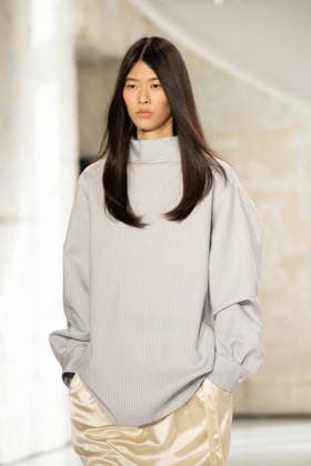 PFW - Icicle Runway A model walks the runway during the Icicle Womenswear Fall Winter 2026-2027 show as part of Paris Fashion Week on March 05, 2026 in Paris, France. Photo by Laurent Zabulon ABACAPRESS.COM Paris France  Copyright: xZabulonxLaurent ABACAx