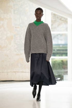PFW - Icicle Runway A model walks the runway during the Icicle Womenswear Fall Winter 2026-2027 show as part of Paris Fashion Week on March 05, 2026 in Paris, France. Photo by Laurent Zabulon ABACAPRESS.COM Paris France  Copyright: xZabulonxLaurent ABACAx
