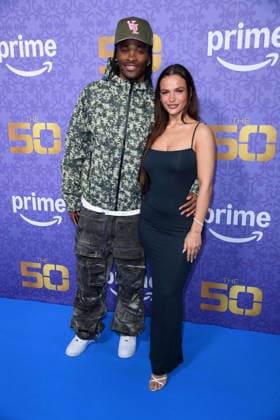 Teezy Martini Lombaya , Jeje Lopes at the premiere of THE 50 season 3 by Prime Video at the Cinedom in Cologne on 05 03 2026