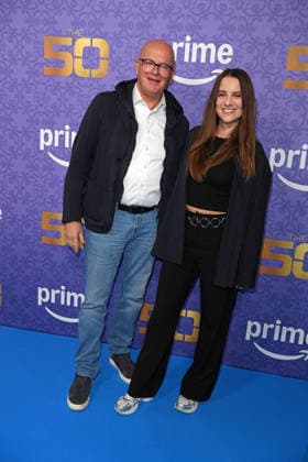 Rainer Laux, Jessica Heymann at the premiere of THE 50 season 3 by Prime Video at the Cinedom in Cologne on 05 03 2026