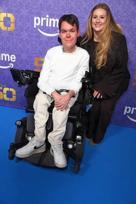 Philip Wälter, Emilia Kisselmann at the premiere of THE 50 season 3 by Prime Video at the Cinedom in Cologne on 05 03 2026