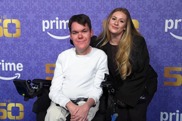 Philip Wälter, Emilia Kisselmann at the premiere of THE 50 season 3 by Prime Video at the Cinedom in Cologne on 05 03 2026
