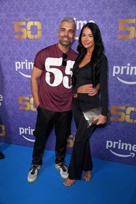 Rafi Rachek, Vanessa Brahimi at the premiere of THE 50 season 3 by Prime Video at the Cinedom in Cologne on 05 03 2026