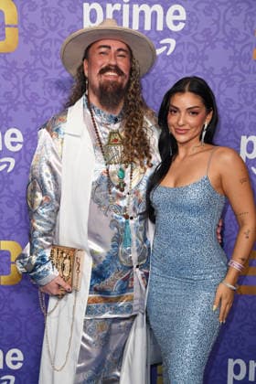Leon Shankara, Jennifer Iglesias at the premiere of THE 50 season 3 by Prime Video at the Cinedom in Cologne on 05 03 2026