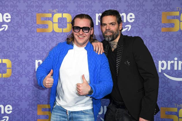 Ron Bielecki, Daniel Köllerer at the premiere of THE 50 season 3 by Prime Video at the Cinedom in Cologne on 05 03 2026