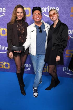 Christina Grass, Matthias Mangiapane, Carina Spack at the premiere of THE 50 season 3 by Prime Video at the Cinedom in Cologne on 05 03 2026