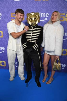 Oliver Ginkel with girlfriend Antonia Rot at the premiere of THE 50 season 3 by Prime Video at the Cinedom in Cologne on 05 03 2026