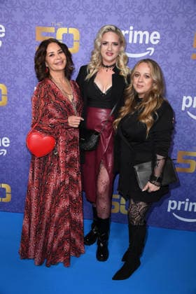 Gitta Saxx, Sarah Knappik, Nina Graˆsser at the premiere of THE 50 season 3 of Prime Video at the Cinedom in Cologne on 05 03 2026